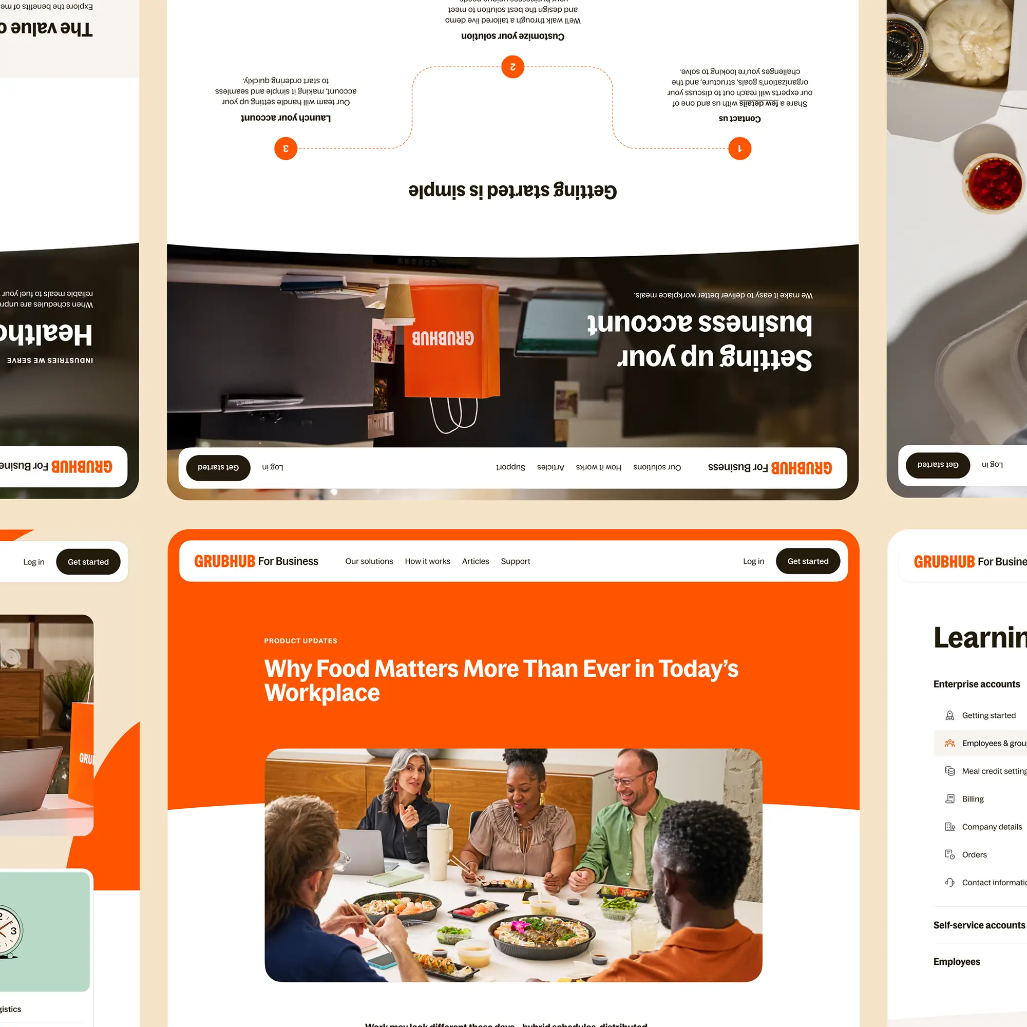 Grubhub for Business — pages